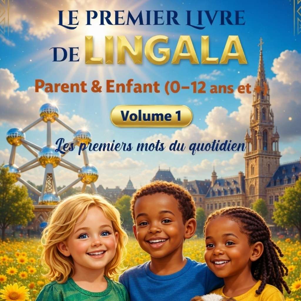 LES MOTS DU QUOTIDIEN : PREMIER LIVRE DE LINGALA – PARENT & ENFANT [Volume 1]